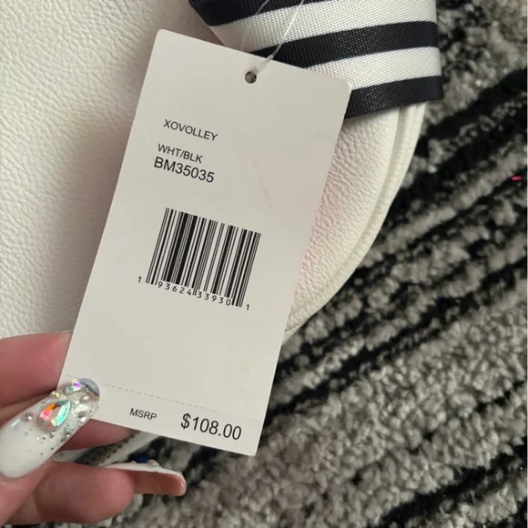 Betsey Johnson Pink and White Tennis Racket Purse 🌟RARE🌟 - Picture 6 of 10